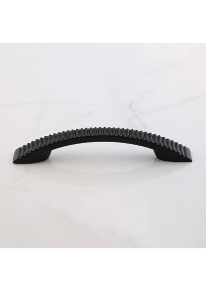 Tırtıklı 96 mm Kulp Sert Plastik Siyah Çekmece Mobilya Mutfak Dolap Kulbu 10 Adet fiyatları