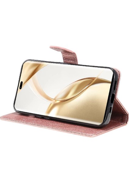 Kart Yuvası Klasik Düz Renk Yüksek Cüzdan ile Onur 200 Pro Için Flip Case (Yurt Dışından)