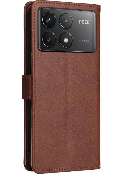 Xiaomi Redmi K70 Için Flip Case Yüksek Kalite Deri Iş Cüzdan Telefon (Yurt Dışından) modelleri