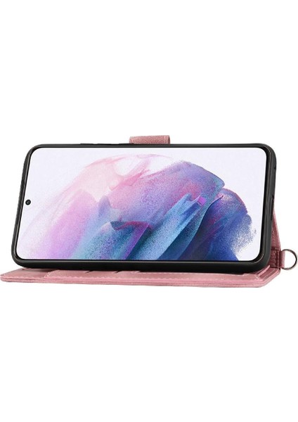 Samsung Galaxy S22 Artı Darbeye Dayanıklı Çoklu Kredi Kartı Için Flip Case (Yurt Dışından)