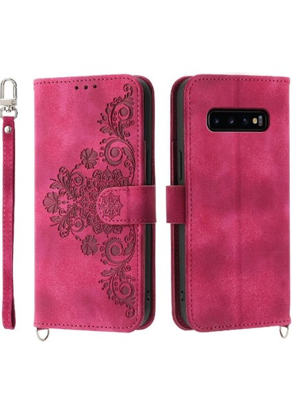 Samsung Galaxy S10 Artı Çoklu Kredi Kartı Yuvaları Bileklik Için Flip Case (Yurt Dışından) indirimleri
