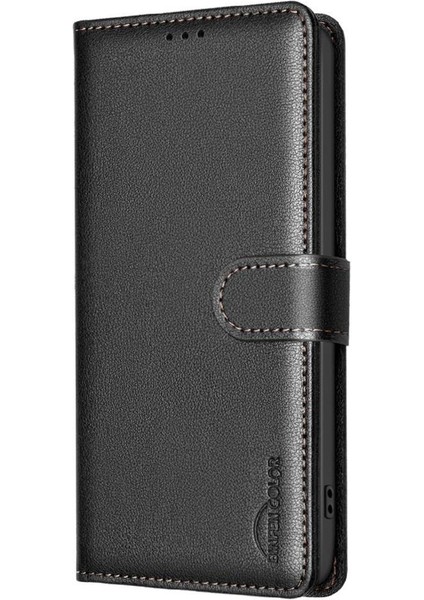 IPhone 11 Için Flip Case Pro Kart Tutucu Kickstand Manyetik Cüzdan Pu Rfıd (Yurt Dışından)
