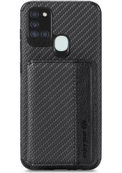 Samsung Galaxy A21S Için Kılıf Komple Kamera Güvenlik Standı Fonksiyon Kartı (Yurt Dışından) fiyatları