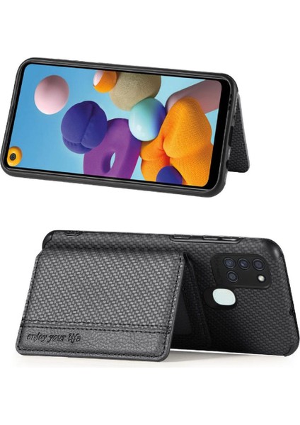 Samsung Galaxy A21S Için Kılıf Komple Kamera Güvenlik Standı Fonksiyon Kartı (Yurt Dışından) fırsatları