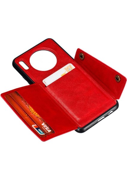 Cüzdan Kılıf Huawei Mate 30E Pro 5g Buit Demir Kart Tutucu Darbeye (Yurt Dışından) modelleri