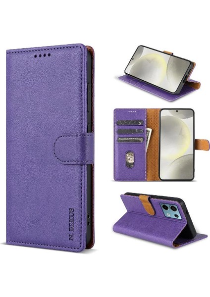 Xiaomi Redmi Not Için Flip Case 13 Pro Artı Anti Kayma Çift Katmanlı Yan (Yurt Dışından)
