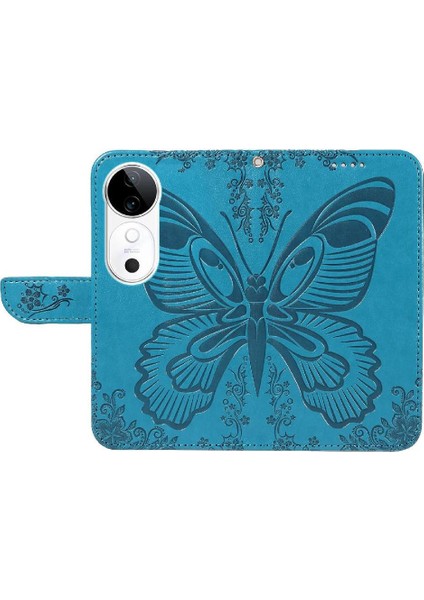 Vıvo S19 5g Için Flip Case Kredi Kartı Yuvası ile Ayrılabilir El Kayışı Yüksek (Yurt Dışından) modelleri
