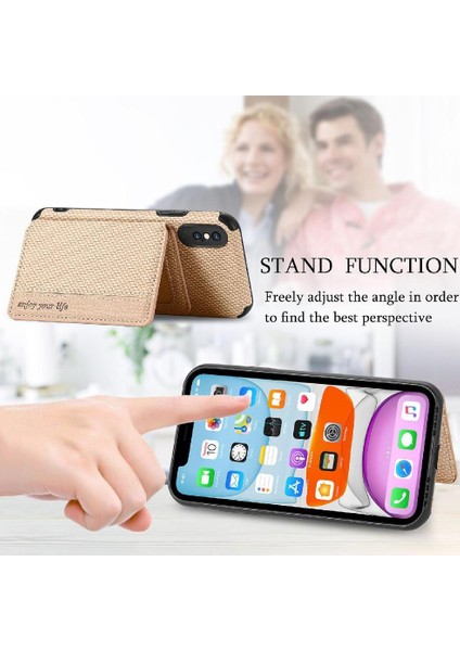 IPhone Xs Max Rfıd Engelleme Standı Fonksiyonu Manyetik Kart Tutucu (Yurt Dışından)
