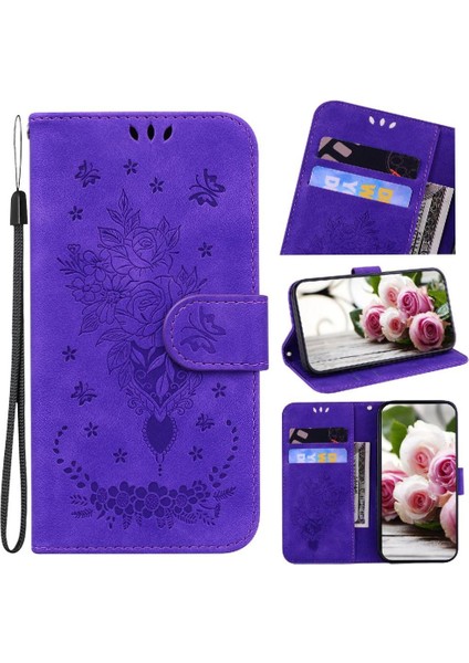 Onur Magic6 Pro Flip Pu Deri Kapak Için Kılıf Kart Yuvaları Cüzdan Kılıf (Yurt Dışından)