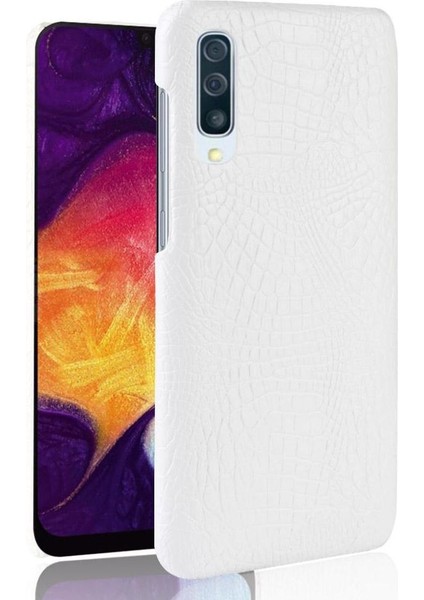 Samsung Galaxy A70 Klasik Timsah Moda Anti Için Şık Klasik Durumda (Yurt Dışından)