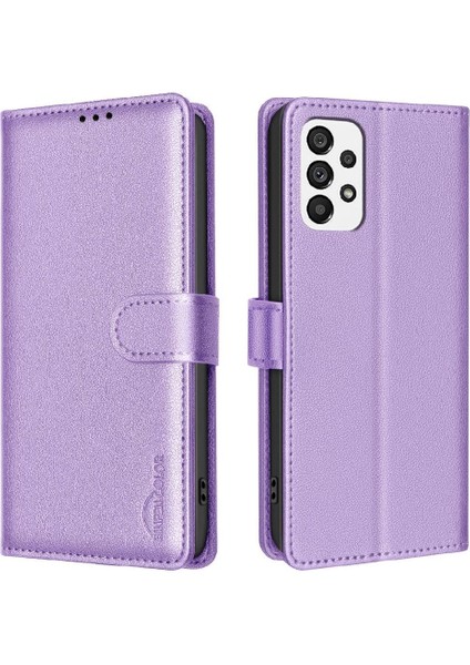 Samsung Galaxy M23 5g Rfıd Engelleme Kart Tutucu Kickstand Pu Için Flip Case (Yurt Dışından) indirimleri