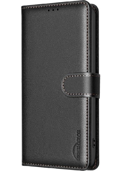 Xiaomi Poco X5 Pro 5g Manyetik Rfıd Engelleme Cüzdan Pu Kart Için Flip Case (Yurt Dışından)