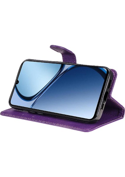 Realme C61 Iş Cüzdan Telefon Kılıfı Için Flip Case Klasik Düz Renk (Yurt Dışından) indirimleri