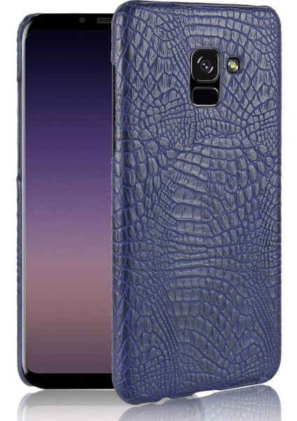 Samsung Galaxy A7 Için Şık Klasik Durumda 2018/A8 Artı 2018 Klasik Anti (Yurt Dışından)