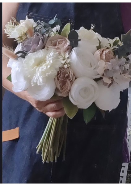 Soft Lila Soman Şakayık Gelin Çiçeği RA0101