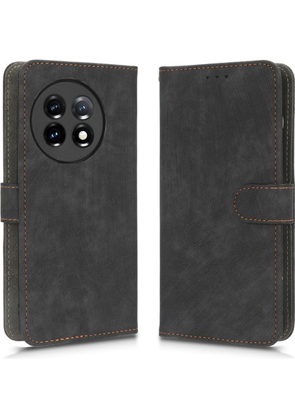Oneplus 11 Pu Deri Flip Cüzdan Telefon Kılıfı (Yurt Dışından)