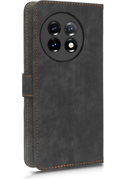Oneplus 11 Pu Deri Flip Cüzdan Telefon Kılıfı (Yurt Dışından)