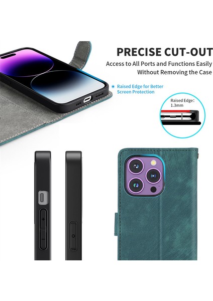 Oneplus 11 Pu Deri Flip Cüzdan Telefon Kılıfı (Yurt Dışından)