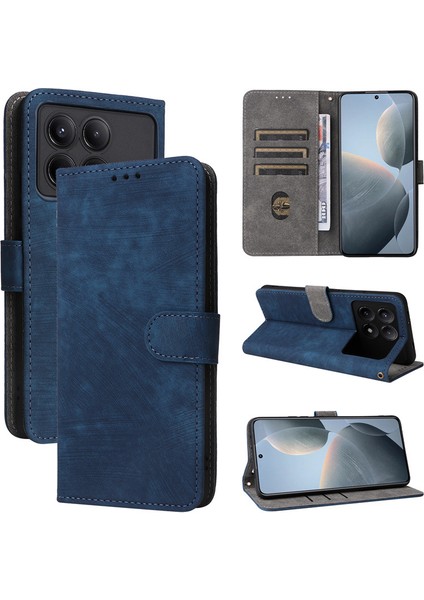 Xiaomi Redmi K70E 5g Pu Deri Flip Cüzdan Telefon Kılıfı (Yurt Dışından)