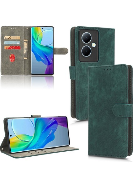Vivo Y27S 4g Pu Deri Flip Cüzdan Telefon Kılıfı (Yurt Dışından)