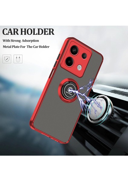 360° Dönebilen Halka Standlı Infinix Note 40 Pro Kılıf, Infinix Note 40 Pro Plus Telefon Kılıfı Manyetik Mat Darbeye Dayanıklı Kılıflar Koruyucu (Yurt Dışından) indirimleri