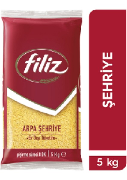 - Makarna Arpa Şehriye (2 x 5 Kg) Filiz 12