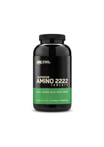 Optimum Nutrition Superior Amino 2222 320 Tablets - 160 Servis