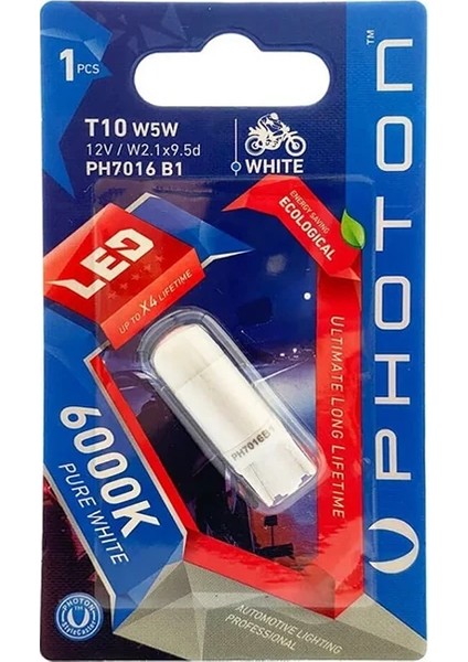 T10 W5W Tekli Blister LED