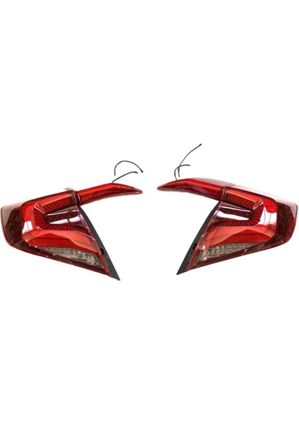 Honda Civic Fc5 2016-2019 Kırmızı Omurga LED Stop Takımı