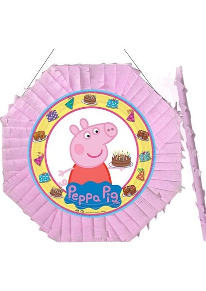 Peppa Pig Pinyata 42 cm + Sopası