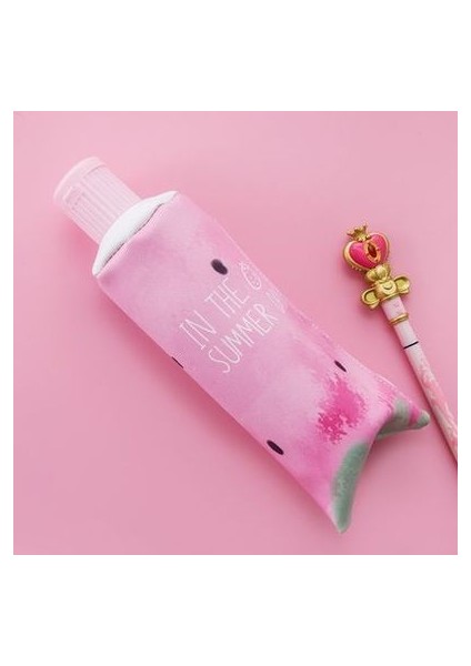 Yaratıcı ve Sevimli Kırtasiye Kutusu, Komik ve Ilginç Öğrenci Büyük Kapasiteli Kalem Çantası (Yurt Dışından)