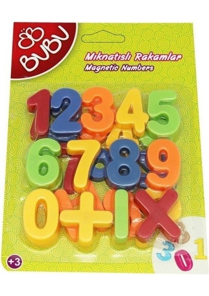 Mıknatıslı Rakam 26 Parça