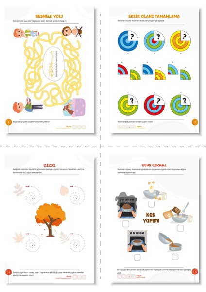 Iyilik Fidanı Okul Öncesi Eğitim Seti 8 Kitap-60+ Ay