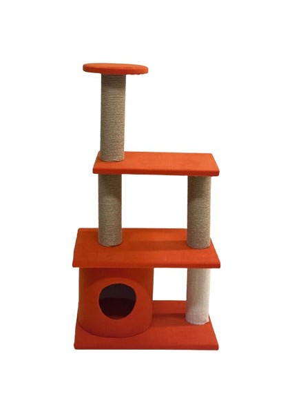 Kedi Tırmalama Platformu M:9 Turuncu