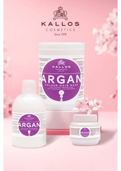 Kallos Kjmn Argan Saç Bakım Maskesi 1000 ML