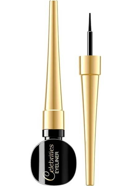 Eveline Celebrities Eyeliner Black Widelash