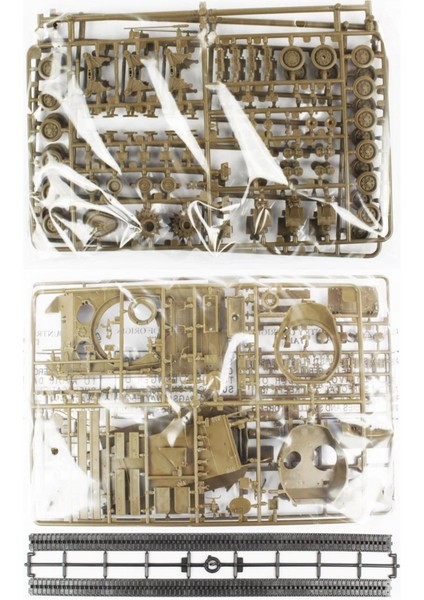 6586S 1/35 M4A3E8 Sherman ( Kore Savaşı ) Tank Demonte Plastik Maketi