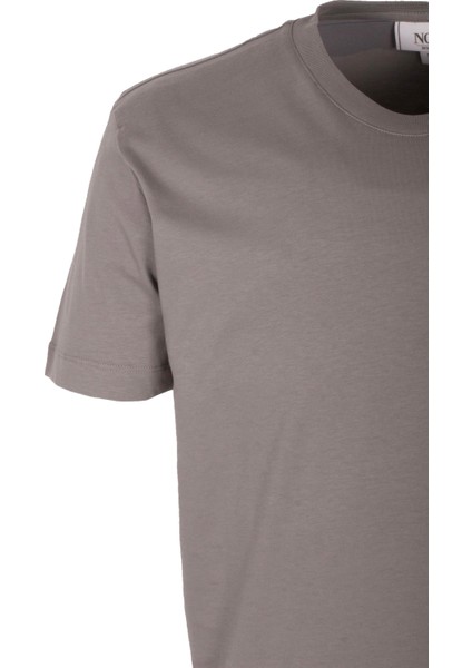 Erkek Tişört Bisiklet Yaka Açık Haki Slim Fit Baskılı T-Shirt Ncs Jeans 1297 fiyatları