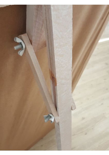 Matmazel White Gold Model Beyaz Altın Renk Dekoratif Ayaklı Boy Aynası
