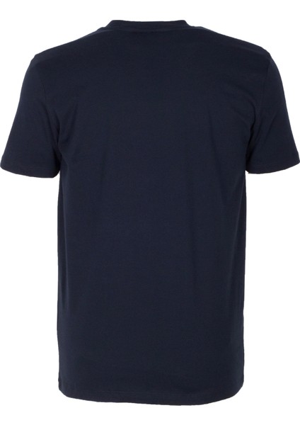 Erkek Tişört Bisiklet Yaka Lacivert Slim Fit Baskılı T-Shirt Ncs Jeans 1295 fiyatları