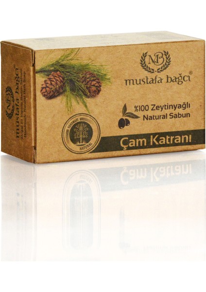 200 Gr. Geleneksel Zeytinyağlı Çam Katranı Sabunu