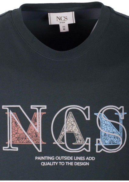 Erkek Tişört Bisiklet Yaka Neft Slim Fit Baskılı T-Shirt Ncs Jeans 1298 modelleri