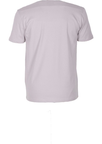 Erkek Tişört Bisiklet Yaka Grimelanj Slim Fit Baskılı T-Shirt Ncs Jeans 1295 fırsatları