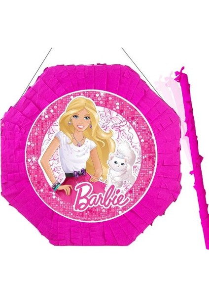 Barbie Pinyata 42 cm + Sopası