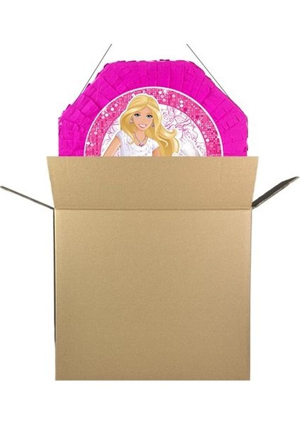 Barbie Pinyata 42 cm + Sopası fiyatları