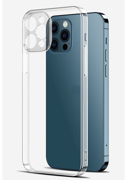 Apple iPhone 15 Pro Şeffaf Silikon Kılıf