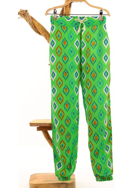 Love Your Dreams Baklava Desen Kız Çocuk Viscon Takım - Yeşil modelleri