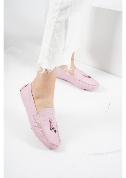 Pembe Kadın Makosen Ayakkabı 221209107 fiyatları
