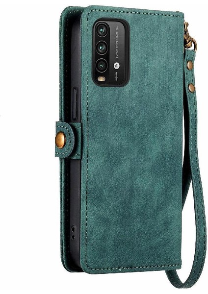 Xiaomi Redmi Not 9 Için Flip Case 4g Cüzdan Darbeye Deri Kılıf Kapak (Yurt Dışından)