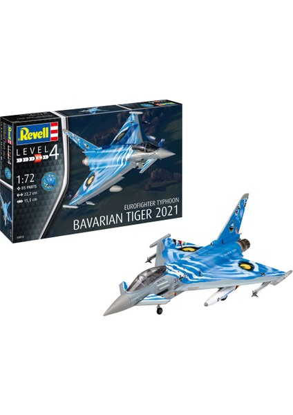 Model Kit Uçak Eurofighter Typhoon The Bavarian Tiger 2021 03818